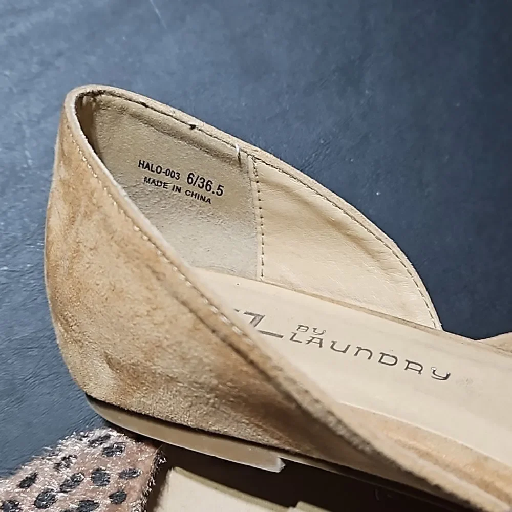 CL by Laundry Animal Print Shoes Size 6M/36.5 includes dust bag CLEARANCE